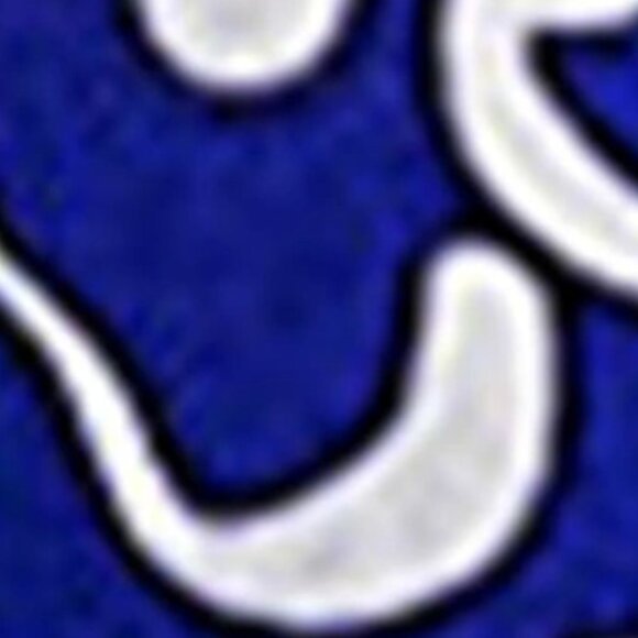 NWT TOPSHOP Oversized Mom Jean With Swirl Print In Blue - Picture 6 of 9